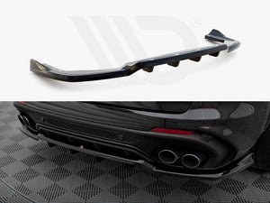 Central Rear Splitter (Vertical Bars) Alfa Romeo Stelvio Quadrifoglio Mk1 - Wayside Performance