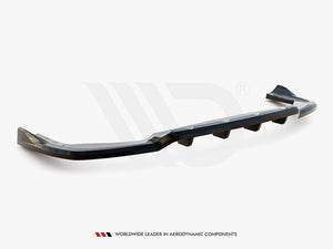 Central Rear Splitter (Vertical Bars) Alfa Romeo Stelvio Quadrifoglio Mk1 - Wayside Performance
