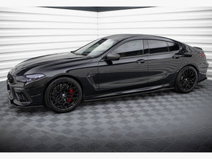 Side Skirts Diffusers V.2 BMW M8 Gran Coupe F93 / 8 Gran Coupe M-Pack G16 - Wayside Performance