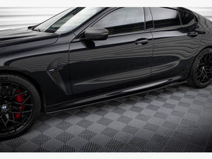 Side Skirts Diffusers V.2 BMW M8 Gran Coupe F93 / 8 Gran Coupe M-Pack G16 - Wayside Performance