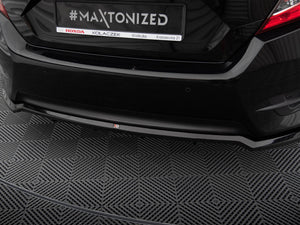 Central Rear Splitter (Vertical Bars) Honda Civic Mk10 - Wayside Performance