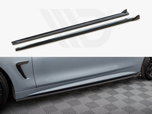 Side Skirts Diffusers V.2 BMW 4 Coupe M-Pack F32 - Wayside Performance