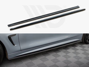Side Skirts Diffusers V.3 BMW 4 Coupe M-Pack F32 - Wayside Performance