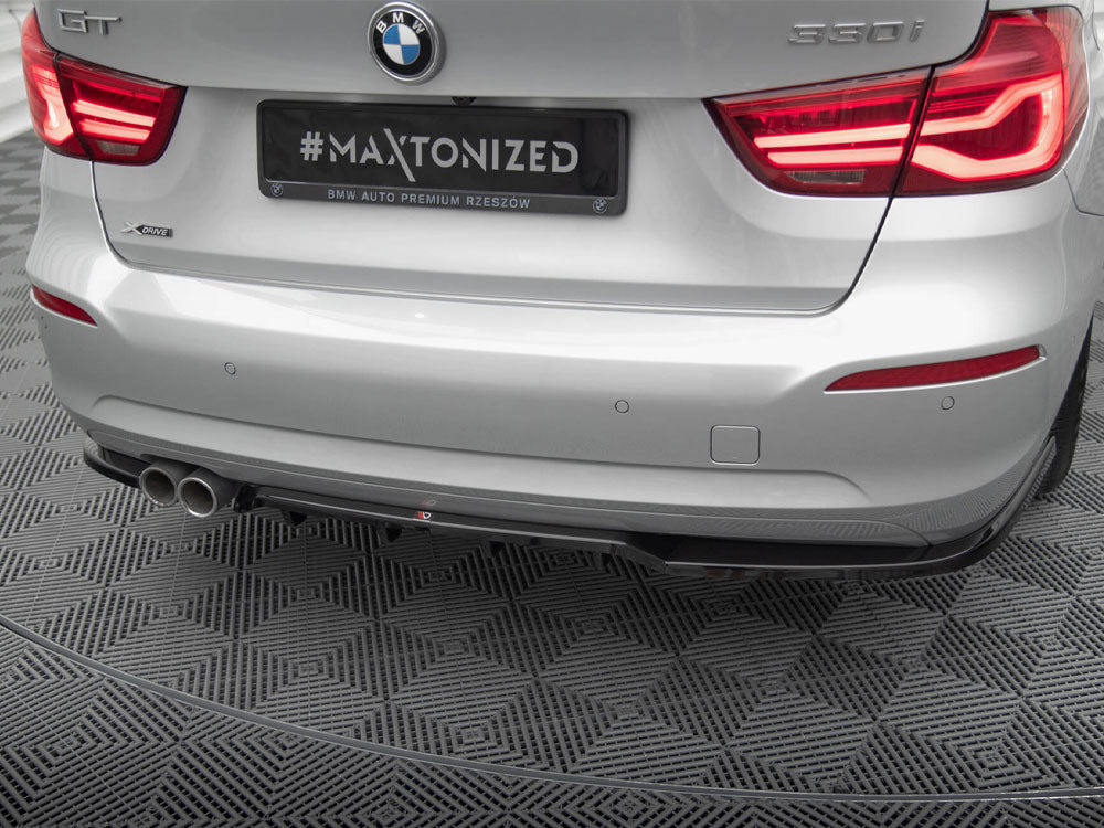 Central Rear Splitter (Vertical Bars) BMW 3 GT F34 Facelift - Wayside Performance