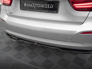 Central Rear Splitter (Vertical Bars) BMW 3 GT F34 Facelift - Wayside Performance