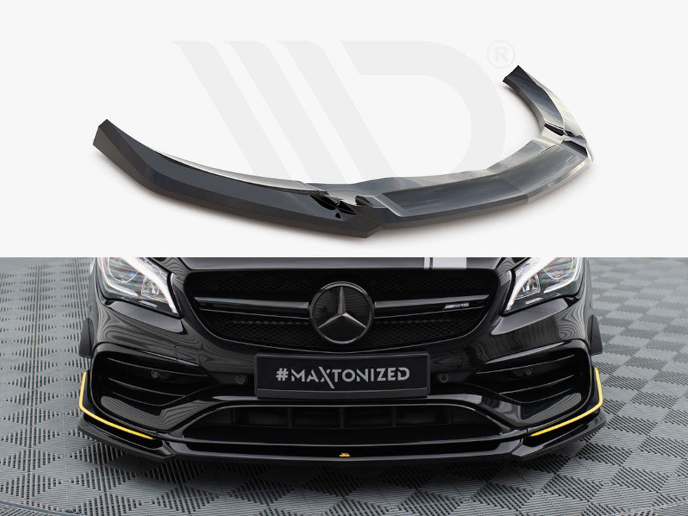 Front Splitter V.4 Mercedes-AMG CLA 45 Aero C117 Facelift - Wayside Performance