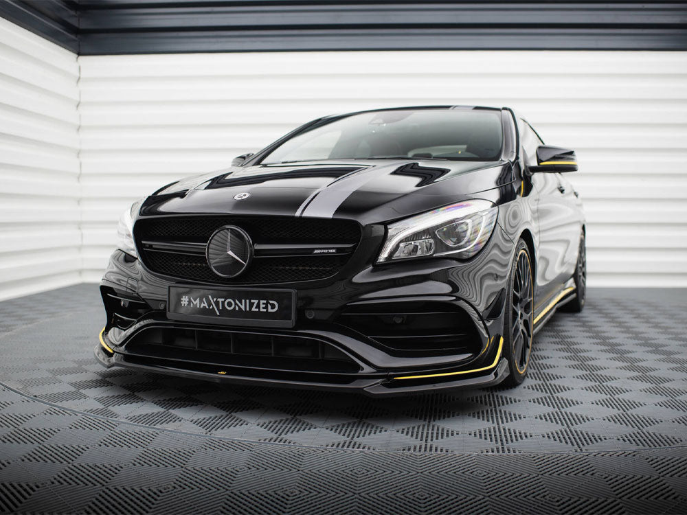 Front Splitter V.4 Mercedes-AMG CLA 45 Aero C117 Facelift - Wayside Performance