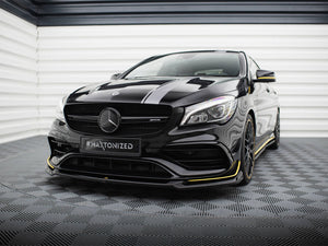 Front Splitter V.4 Mercedes-AMG CLA 45 Aero C117 Facelift - Wayside Performance