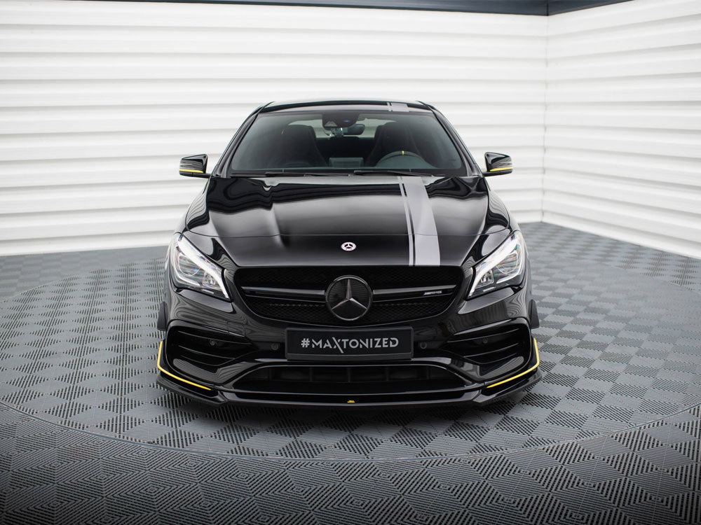 Front Splitter V.4 Mercedes-AMG CLA 45 Aero C117 Facelift - Wayside Performance