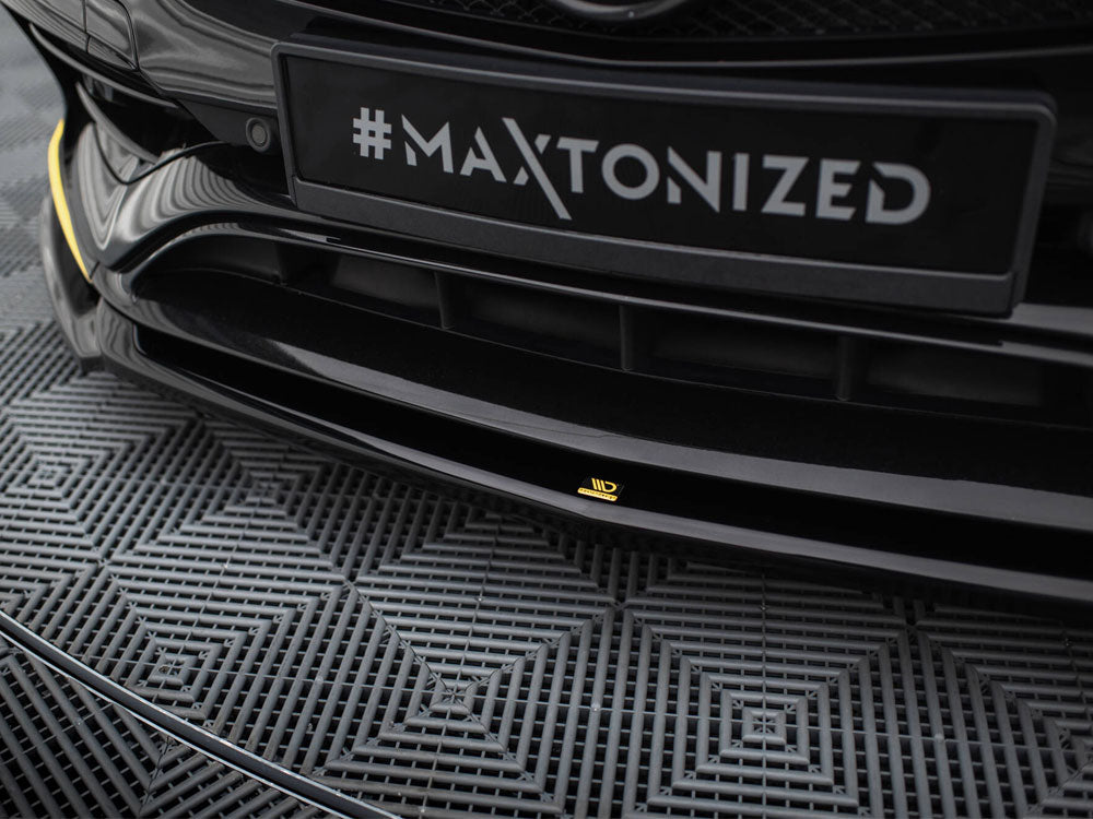 Front Splitter V.4 Mercedes-AMG CLA 45 Aero C117 Facelift - Wayside Performance