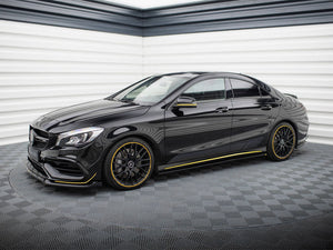 Side Skirts Diffusers Mercedes-AMG CLA 45 C117 Facelift - Wayside Performance