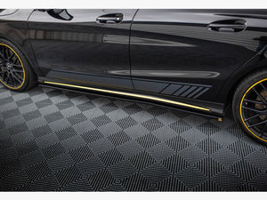 Side Skirts Diffusers Mercedes-AMG CLA 45 C117 Facelift - Wayside Performance