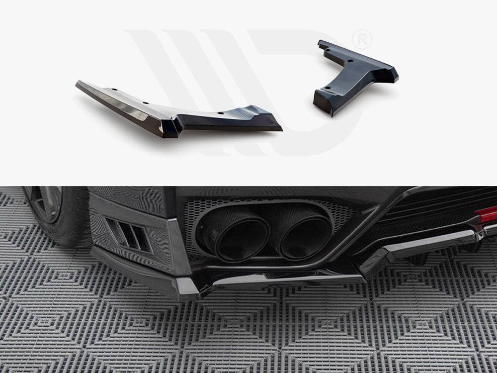 Rear Side Splitters Nissan GTR R35 Facelift - Wayside Performance