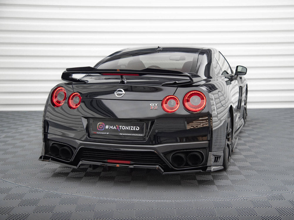 Rear Side Splitters Nissan GTR R35 Facelift - Wayside Performance