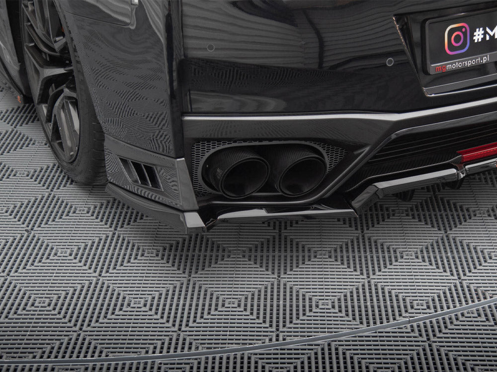 Rear Side Splitters Nissan GTR R35 Facelift - Wayside Performance