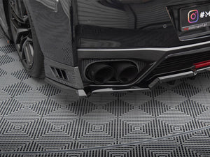 Rear Side Splitters Nissan GTR R35 Facelift - Wayside Performance