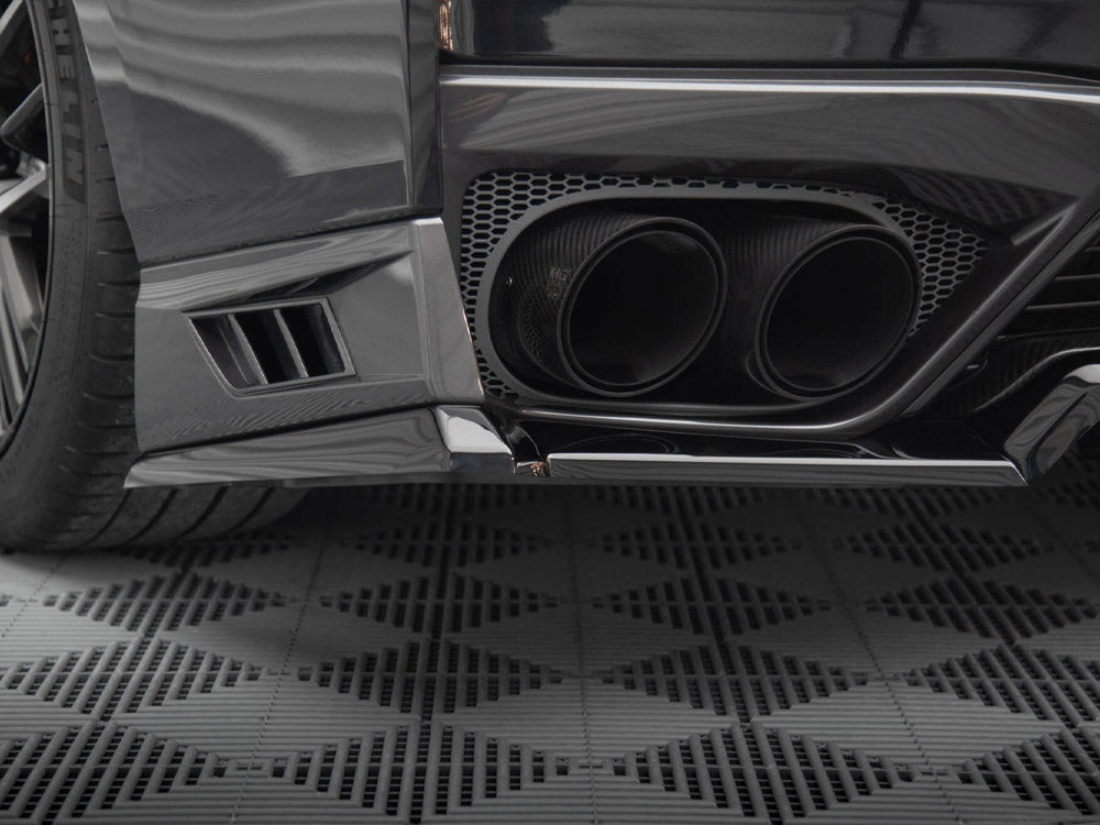 Rear Side Splitters Nissan GTR R35 Facelift - Wayside Performance