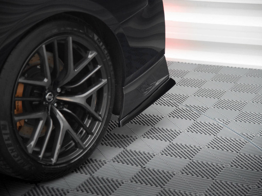 Rear Side Splitters Nissan GTR R35 Facelift - Wayside Performance