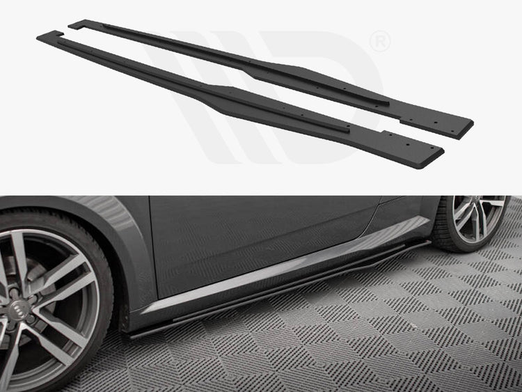 Street PRO Side Skirts Diffusers Audi TT S / S-Line 8S - Wayside Performance