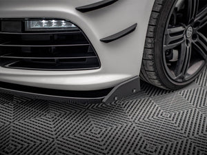 Front Splitter V.3 + Flaps Volkswagen Scirocco R Mk3 - Wayside Performance