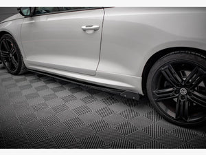 Side Skirts Diffusers V.2 + Flaps Volkswagen Scirocco R Mk3 - Wayside Performance