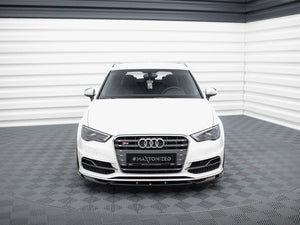 Front Splitter V.2 Audi S3 / A3 S-Line Sportback / Hatchback 8V - Wayside Performance