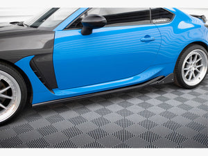 Side Skirts Diffusers V.1 + Flaps Toyota GR86 Mk1 - Wayside Performance