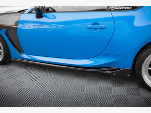 Side Skirts Diffusers V.1 + Flaps Toyota GR86 Mk1 - Wayside Performance