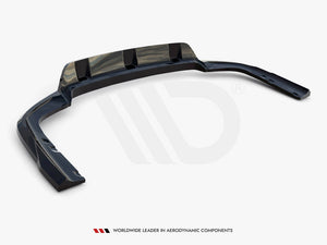 Central Rear Splitter (Vertical Bars) V.1 BMW X6 M-Pack G06 Facelift - Wayside Performance