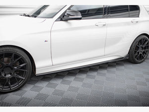 Side Skirts Diffusers V.3 CSL Look BMW 1 M-Pack / M140i F20 Facelift - Wayside Performance