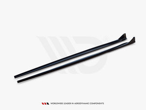 Side Skirts Diffusers V.3 CSL Look BMW 1 M-Pack / M140i F20 Facelift - Wayside Performance