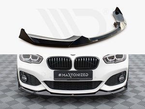 Front Splitter V.4 CSL Look BMW 1 M-Pack / M140i F20 Facelift - Wayside Performance