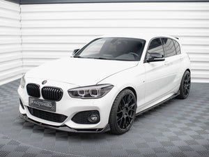 Front Splitter V.4 CSL Look BMW 1 M-Pack / M140i F20 Facelift - Wayside Performance