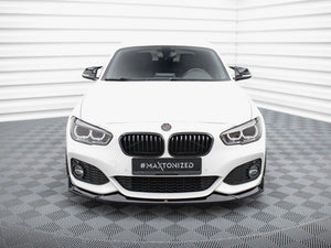 Front Splitter V.4 CSL Look BMW 1 M-Pack / M140i F20 Facelift - Wayside Performance