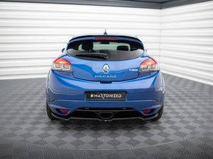 Central Rear Splitter (Vertical Bars) Renault Megane RS Mk3 - Wayside Performance