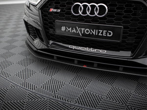 Street PRO Front Splitter Audi RS3 Sedan 8V Facelift - Wayside Performance