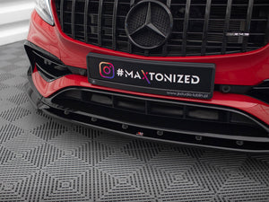Front Splitter V.1 Mercedes-Benz A45 Aero W176 Facelift - Wayside Performance