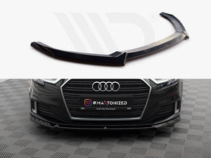 Front Splitter V.2 Audi A3 Sportback 8V Facelift - Wayside Performance