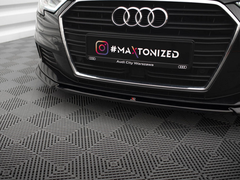 Front Splitter V.2 Audi A3 Sportback 8V Facelift - Wayside Performance