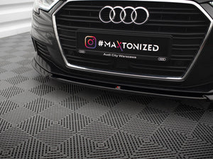 Front Splitter V.2 Audi A3 Sportback 8V Facelift - Wayside Performance