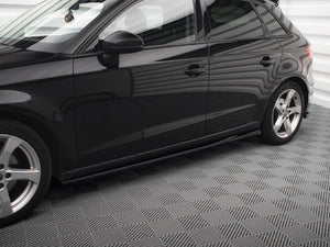 Side Skirts Diffusers Audi A3 Sportback 8V Facelift - Wayside Performance