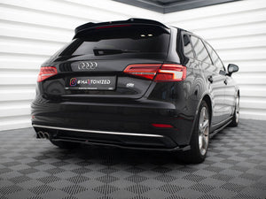 Rear Side Splitters Audi A3 Sportback 8V Facelift - Wayside Performance