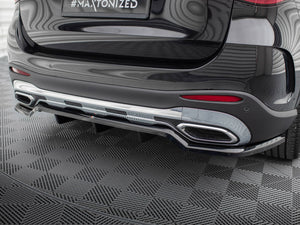 Central Rear Splitter (Vertical Bars) Mercedes-Benz GLC AMG-Line X254 - Wayside Performance