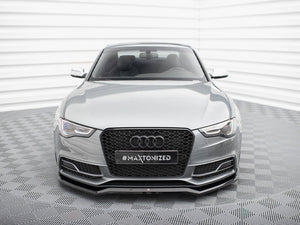 Front Splitter V.4 Audi S5 / A5 S-Line Coupe / Sportback 8T Facelift - Wayside Performance