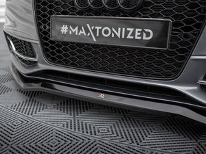 Front Splitter V.4 Audi S5 / A5 S-Line Coupe / Sportback 8T Facelift - Wayside Performance