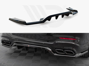 Central Rear Splitter (Vertical Bars) V.1 Mercedes-AMG GLC 63 SUV X253 - Wayside Performance