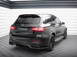 Central Rear Splitter (Vertical Bars) V.1 Mercedes-AMG GLC 63 SUV X253 - Wayside Performance