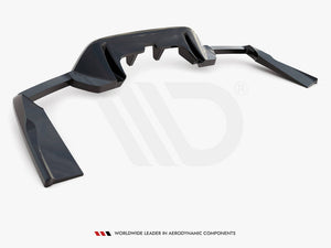 Central Rear Splitter (Vertical Bars) V.1 Mercedes-AMG GLC 63 SUV X253 - Wayside Performance