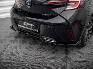 Central Rear Splitter (Vertical Bars) Toyota Corolla Hatchback Mk12 - Wayside Performance