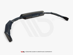 Central Rear Splitter (Vertical Bars) Toyota Corolla Hatchback Mk12 - Wayside Performance